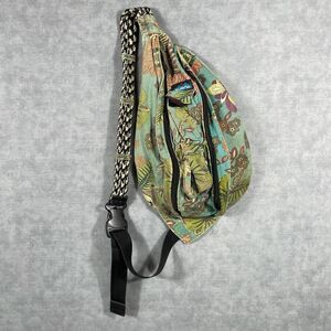 KAVU multi-coloured backpack.